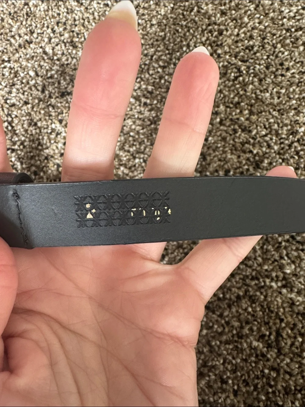 Italian Leather Black Leather Studded Wrap Belt with Turquoise Accents